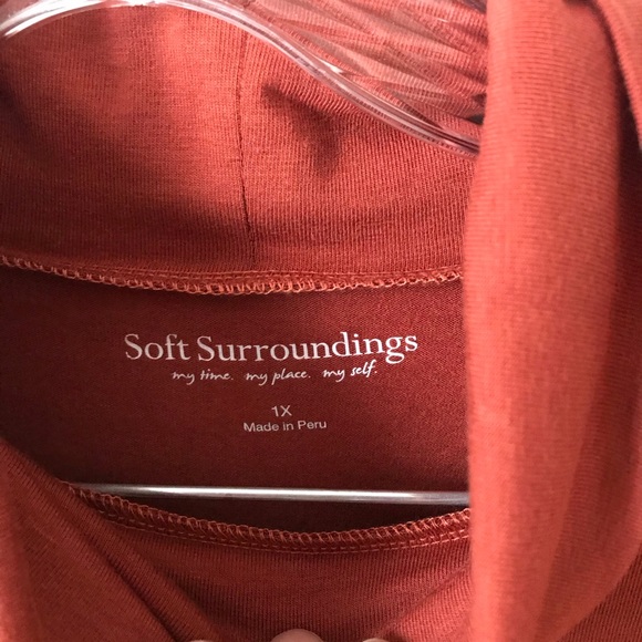 Soft Surroundings Jackie Knot Maxi Dress 1X - Picture 3 of 5